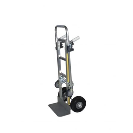 Milwaukee Hand Trucks Modular Aluminum Convertible Truck With Twin Pin Handle And 10 Inch Pneumatics 91919451366